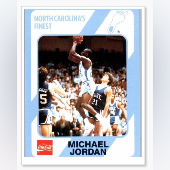NEW! MICHAEL JORDAN UNC NCAA BASKETBALL 1982 VINTAGE 10 GLOSSY 8.5x11 POSTER SET - Picture 6 of 10